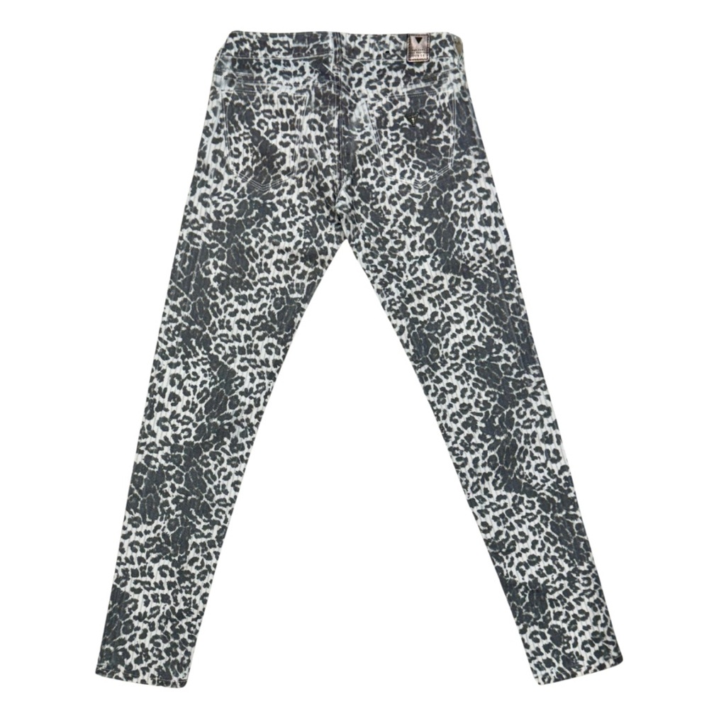 Guess Gray Animal Print “Skinny Ultra Low” Denim Jeans (size 25) - Picture 9 of 10
